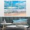 Designart - Indian Ocean Panoramic View - Extra Large Seashore Canvas Art